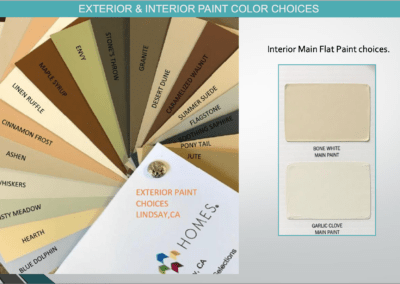 Paint Color Options, Available Options